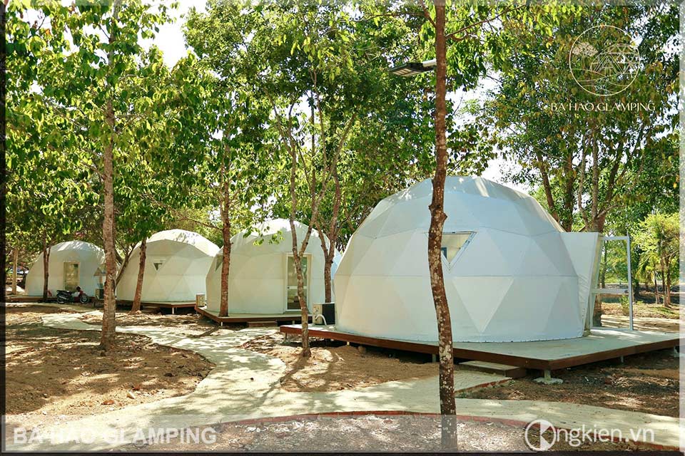 Bà Hào glamping view 2