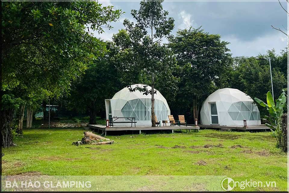 Bà Hào glamping view 2