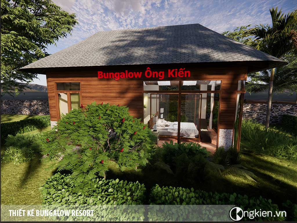 mẫu thiết kế bungalow cho cặp đôi