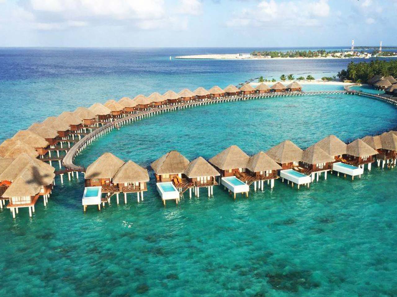 resort bungalow Maldives