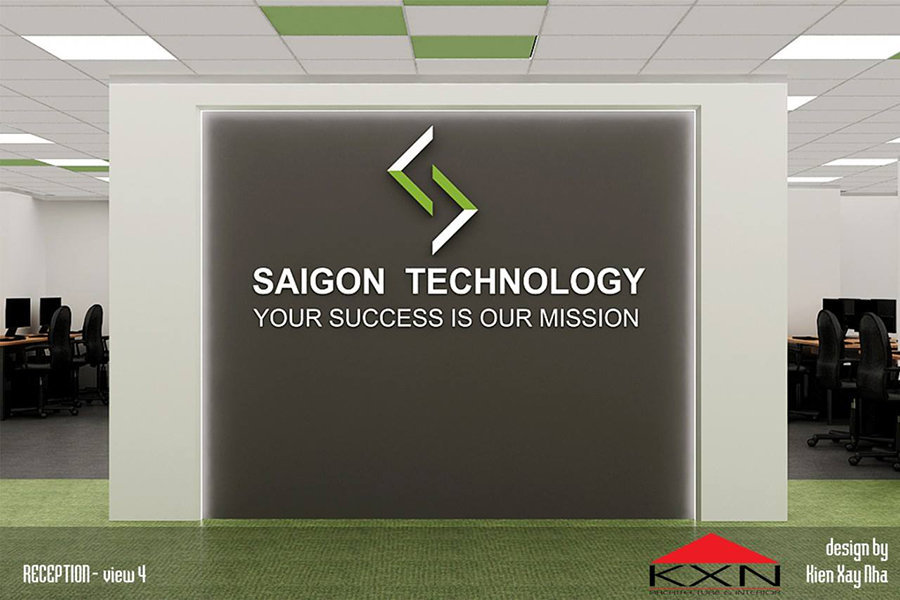 thiết kế nội thất văn phòng Saigon Technology Solutions
